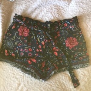 LOFT paper bag shorts